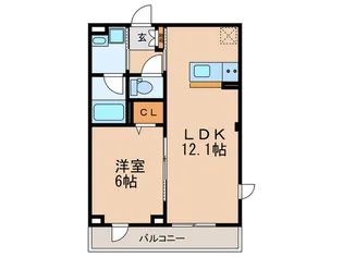 Felice KA【2階】の間取り