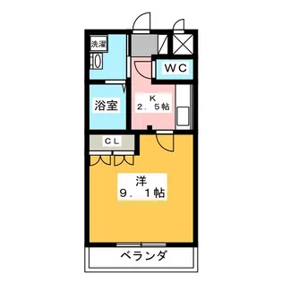 ルミエール【2階】の間取り