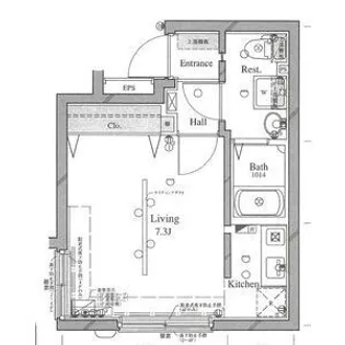 アーバイル武蔵小山【4階】の間取り