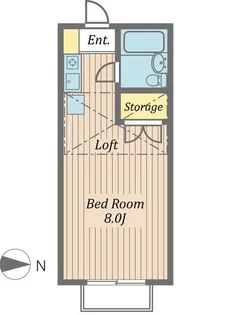 サニーヴィラ【2階】の間取り