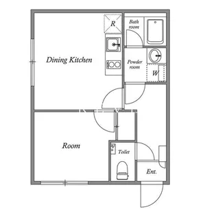 HJ PLACE神楽坂【3階】の間取り