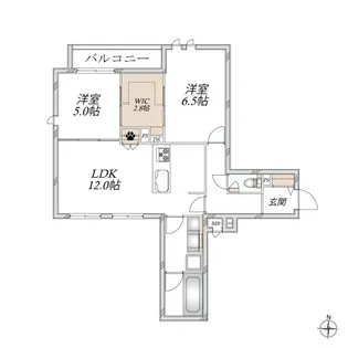 L’s Plus 豊玉中【1階】の間取り