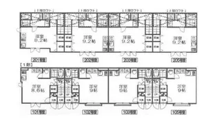 リーコーポ伍番館【2階】の間取り