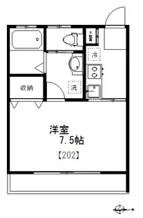Mフローラ【2階】の間取り