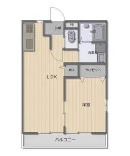 グランコート川内【2階】の間取り