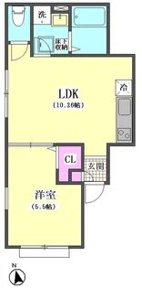 arise品川【1階】の間取り