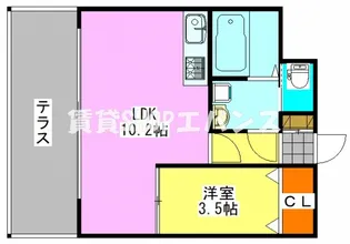 テラスレジデンス津田沼の間取り