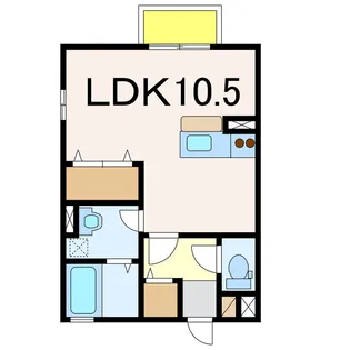 グランメール(沖田)【2階】の間取り