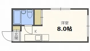 エスポアール白石【3階】の間取り