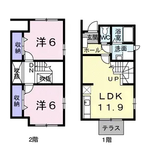 エスポワールIIIの間取り