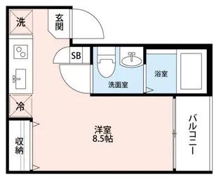 インペリアル富士【3階】の間取り