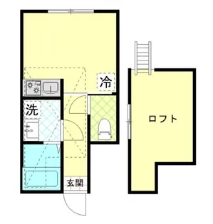 ロータスII【1階】の間取り