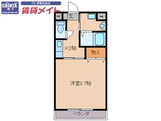 クイリマ【2階】の間取り