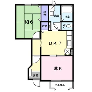 オリオンB【1階】の間取り