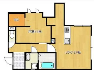 Grand Grace【1階】の間取り