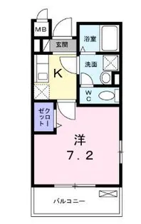 フォルトゥーナ【2階】の間取り