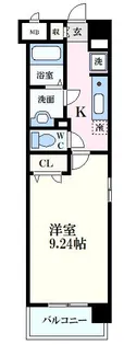 第30友建ビル【9階】の間取り