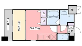 プレジオ西宮【7階】の間取り