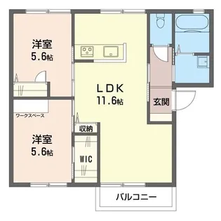 フレグランスY・KII【2階】の間取り