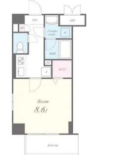 プラシード青山【3階】の間取り