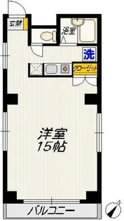 ウイング山鹿【5階】の間取り