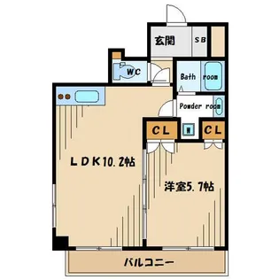 FC久保町【6階】の間取り