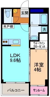 RUMIN【2階】の間取り