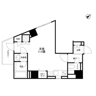 季美 東大井【4階】の間取り