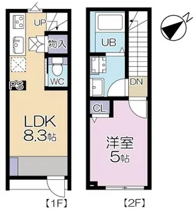 MOK TERRACE NERIMA Villa【1階】の間取り