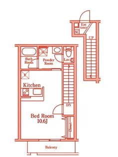 スターレジデンス大倉山【3階】の間取り
