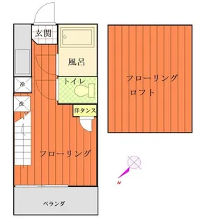 上板橋アーバンライフ【1階】の間取り