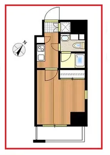 パークウェル蔵前【8階】の間取り