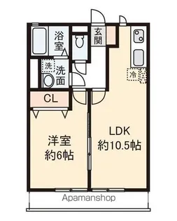 ローズハイム【2階】の間取り