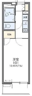 レオパレスエスペランサ【4階】の間取り