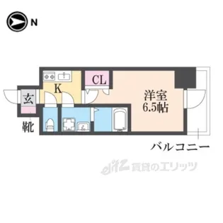 レーヴメゾン尼崎昭和通【7階】の間取り