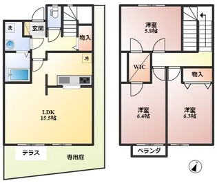 エル・セレーノ豊中本町の間取り