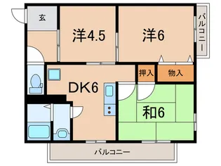 ヒロキマンションの間取り