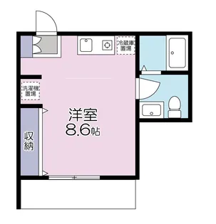 URBAN ARK【1階】の間取り
