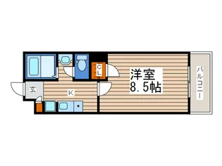 さいゆうトモス【5階】の間取り