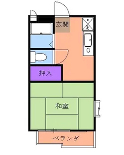 シャトル樹【1階】の間取り