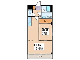プランドールヨコタ【2階】の間取り