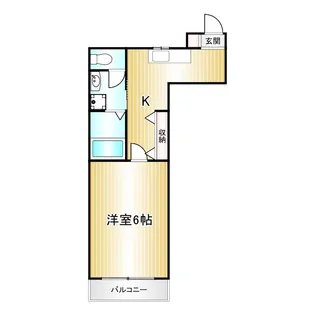 等々力QSハイム【2階】の間取り