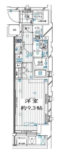 レガリス月島ベイサイドコート【5階】の間取り