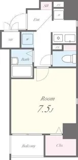 BUILDING・K【2階】の間取り