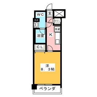 ルフォンプログレ赤羽【3階】の間取り