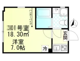 パサージュ武蔵小金井【2階】の間取り