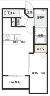SEED尼崎【1階】の間取り