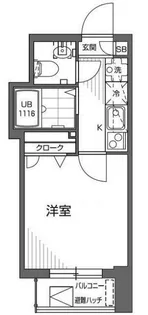グランアセット早稲田【3階】の間取り