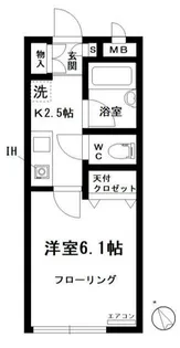 ブリーズパレス【1階】の間取り