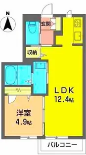 シェリール【2階】の間取り